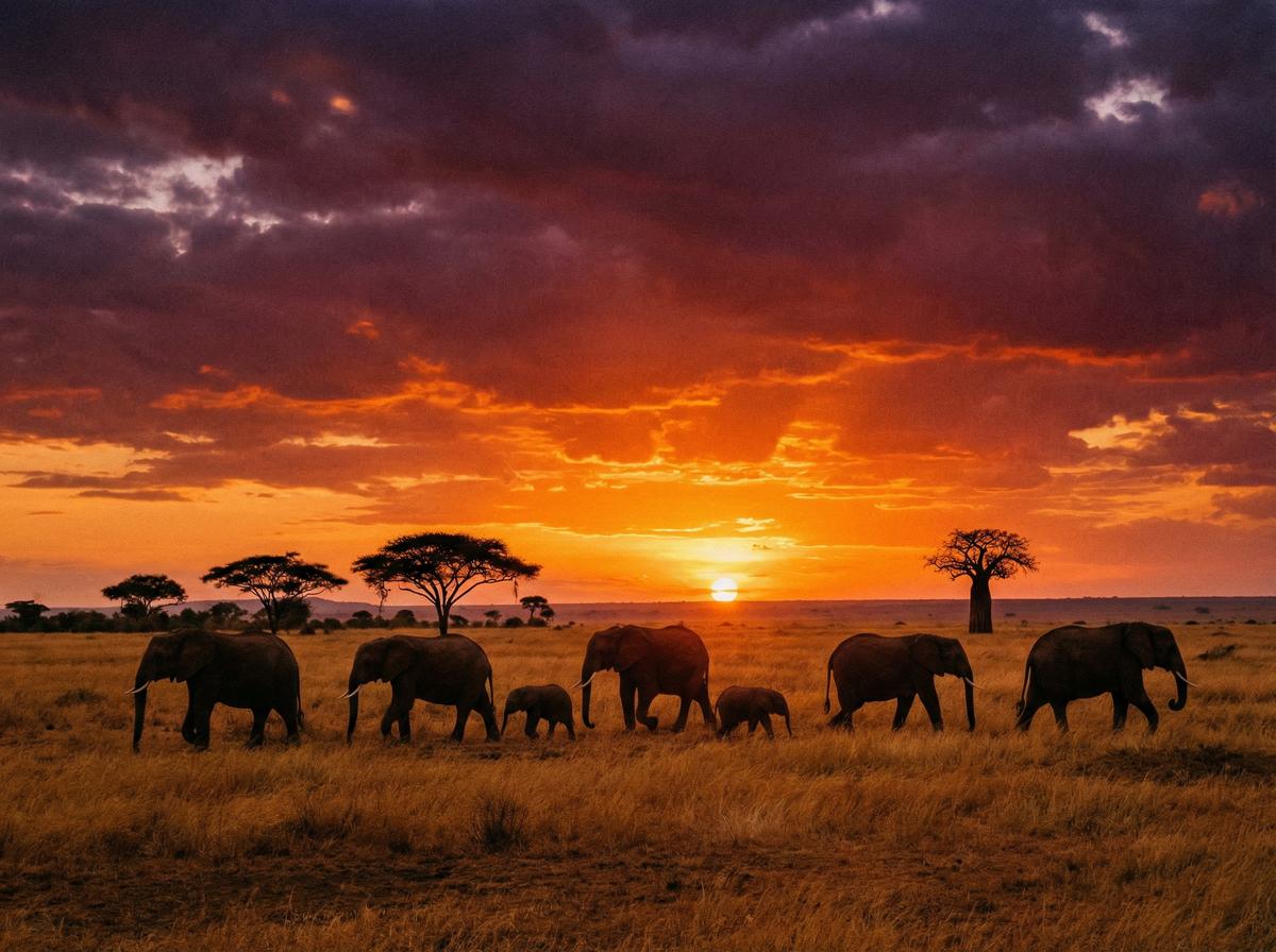 萝莉岛非洲动物视频